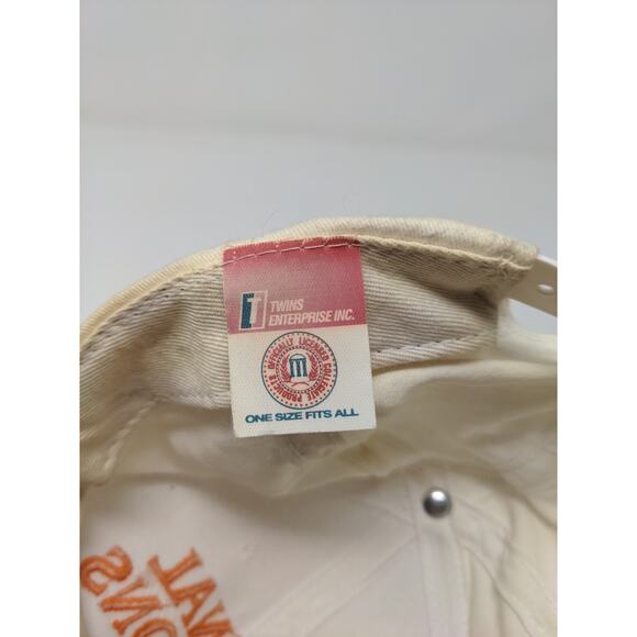 VTG Twins Enterprise Tennesee Volunteers 1998 Snapback Hat SEE DESC White OSFA - Picture 9 of 9